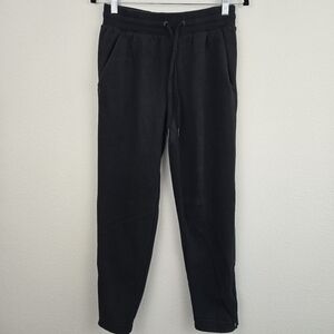 Black Athleta Ankle Zip Sweatpants